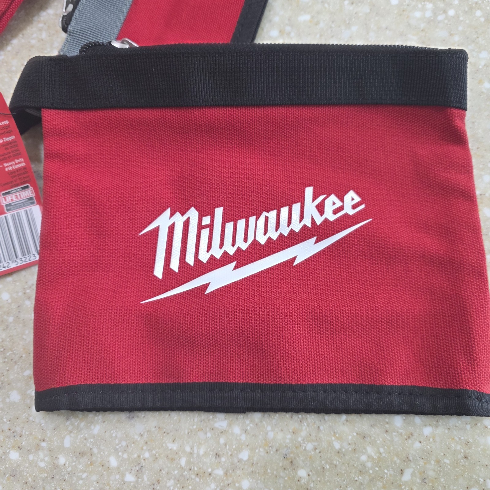 Milwaukee 14 in., 8 in. & 6 in. Multi-Size Zipper Tool Bags in Red (3-Pack)