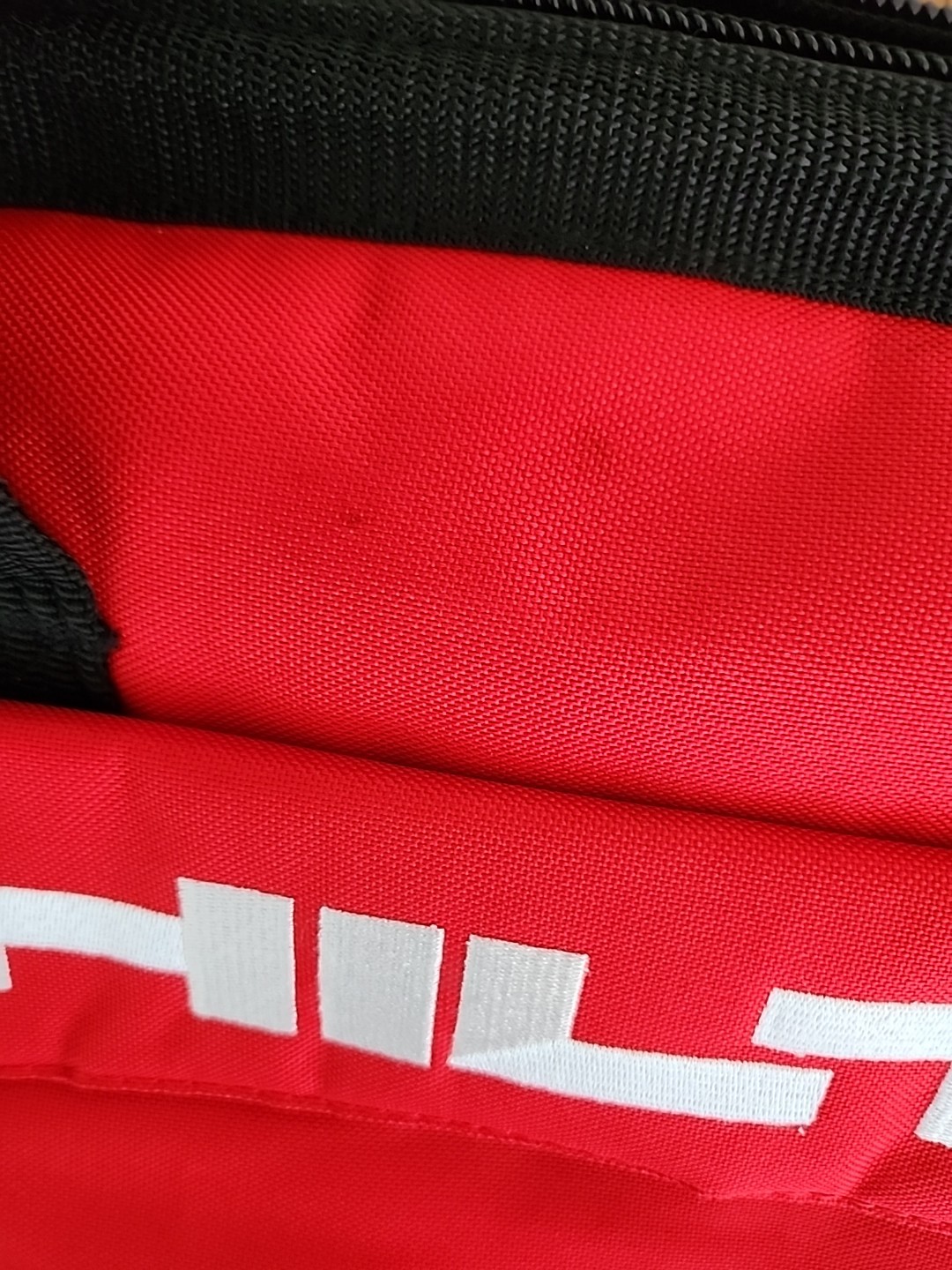HILTI Heavy Duty Tool Bag Small Construction Tool Bag Red(Read Dis/See Flaw)