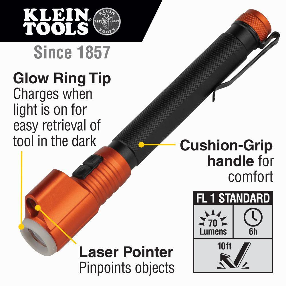 14 In. Backpack and Penlight with Laser Tool Set (2-Piece)