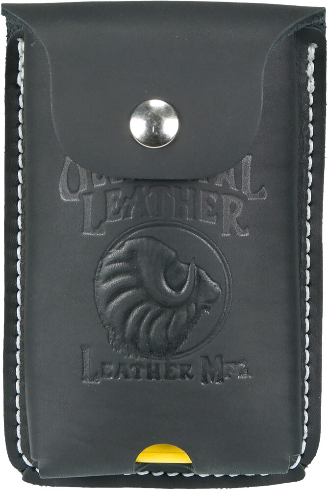 Occidental Leather B5068 Black Compact Leather Construction Calculator Case