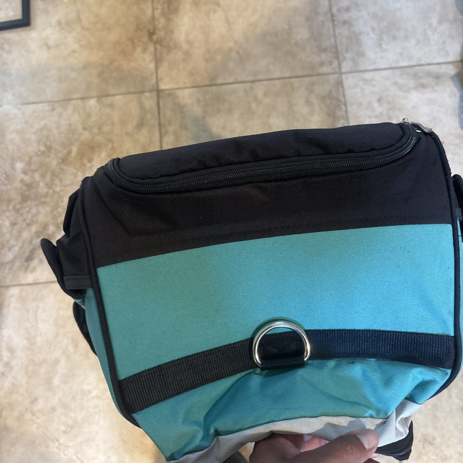 Makita Heavy Duty Tool Bag with Wheels 831269-3 black Teal Spellout