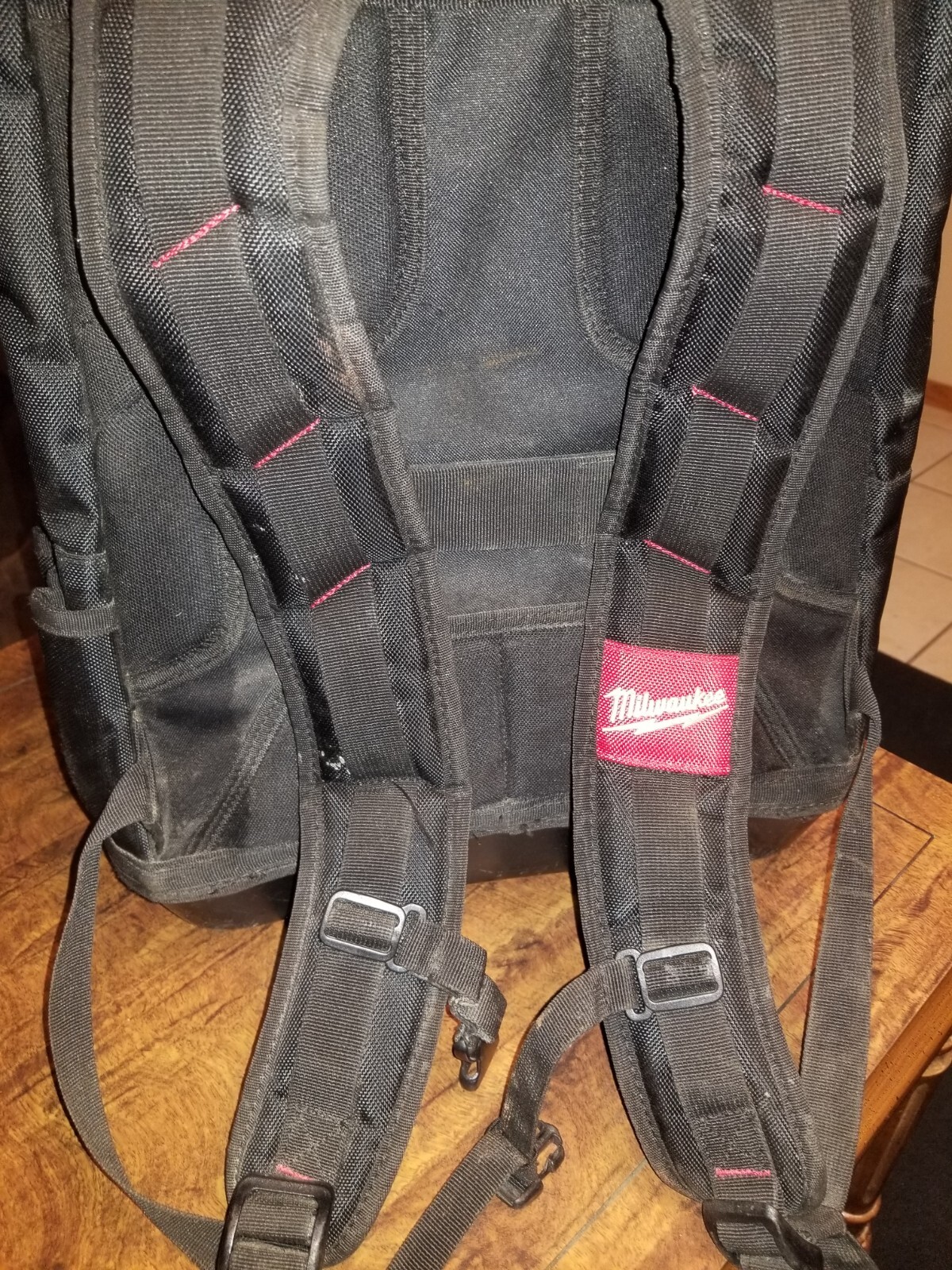 Milwaukee Tool 48-22-8200 Jobsite Backpack 35 Pockets Hard Bottom