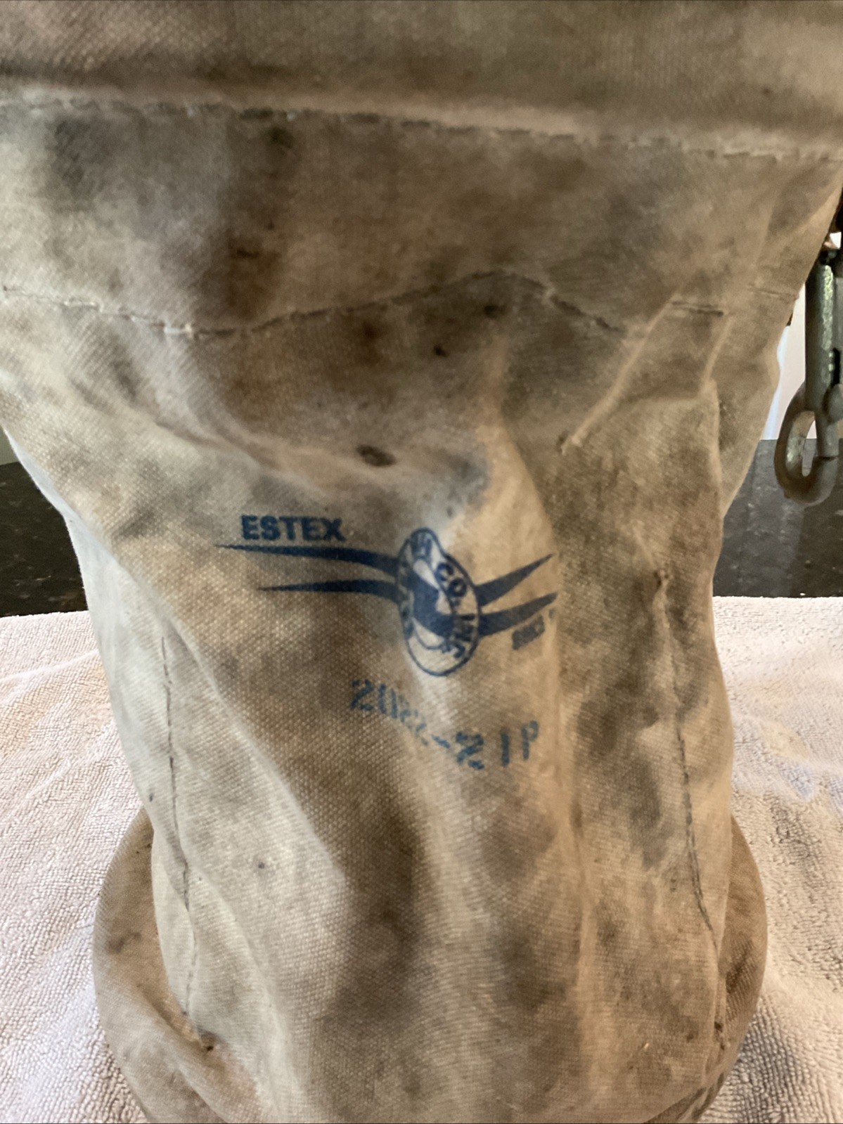 ESTEX Tool Bucket Canvas Lineman Bags – Model 2022-21p – Used