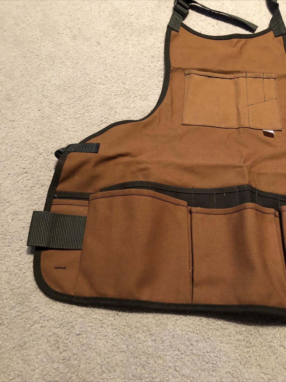 Duck Wear Professional Full Bib Canvas Apron NOS B6