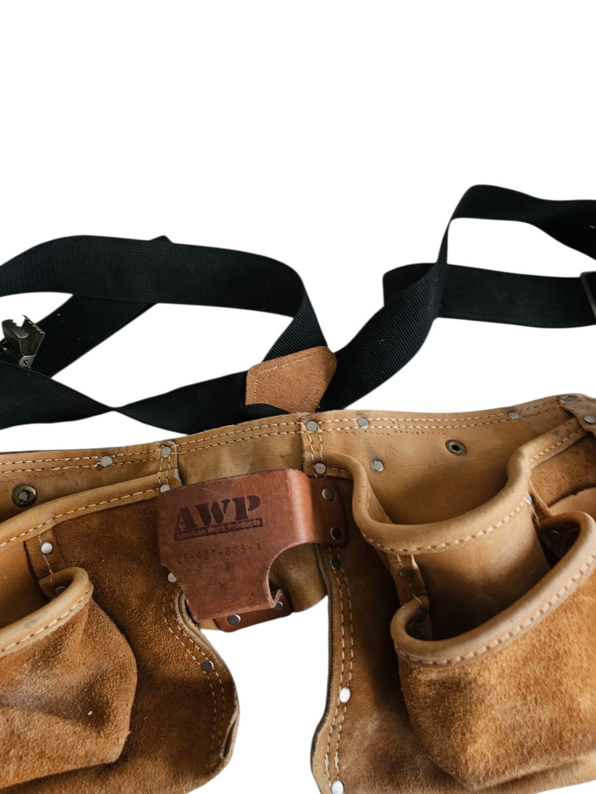 American Work Products Tool Belt LT-427-603-X With Suspender Straps