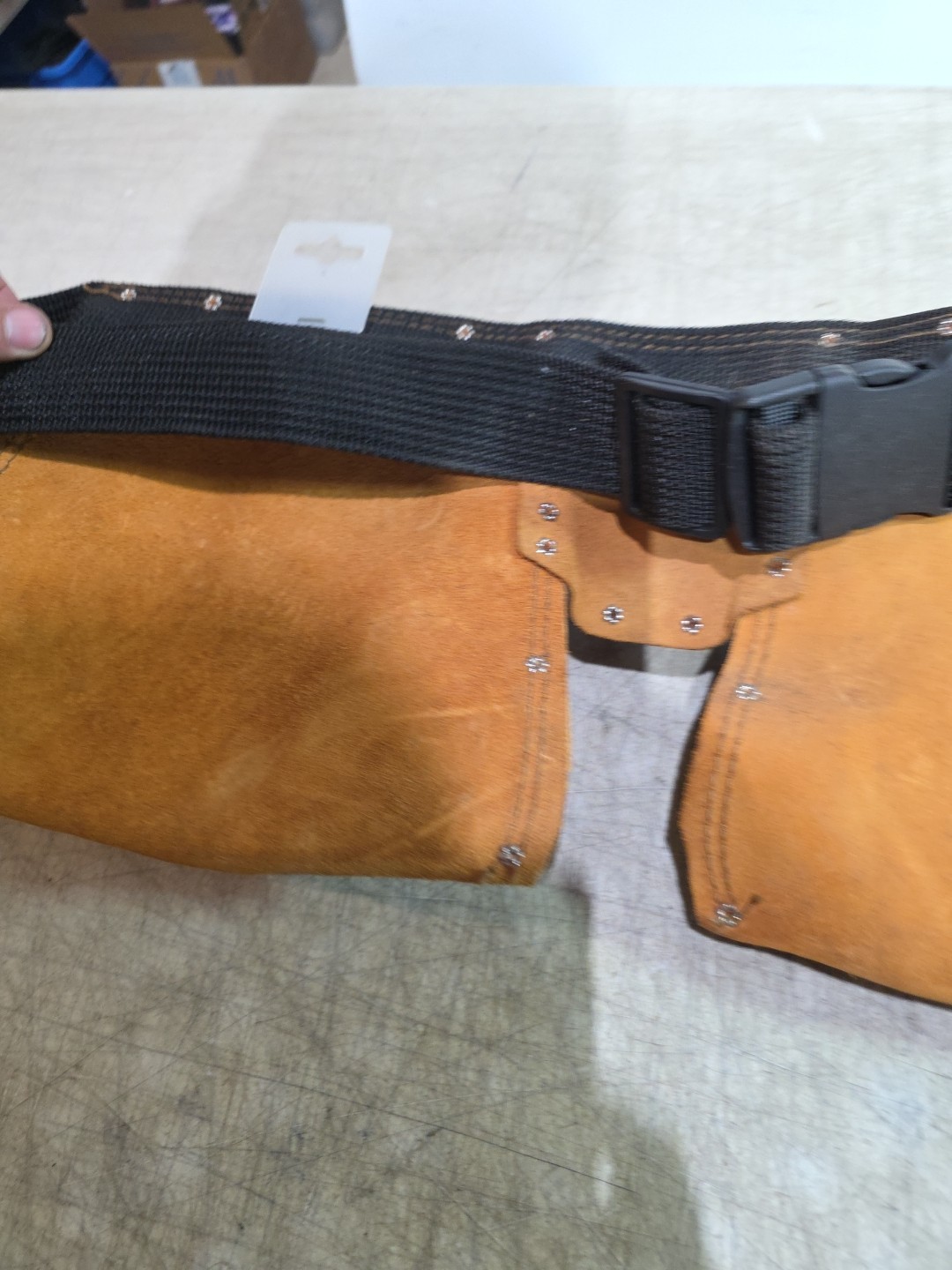 SEARS Craftsman Tool Holder Belt Leather (NEVER USED) W/signatures – USA!!