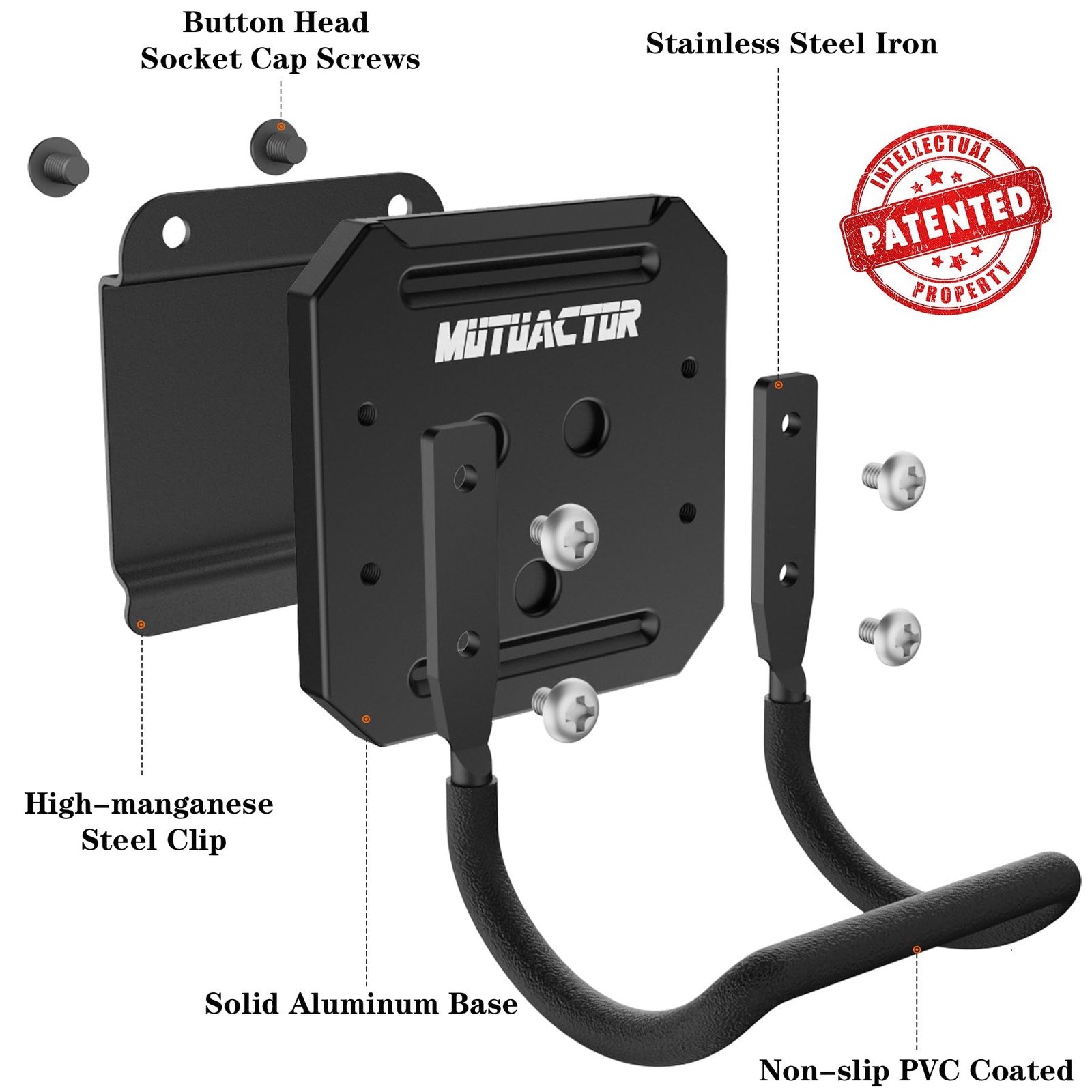 1 Set Hammer Holder Belt Clip Heavy Duty Tool Clip, Drill, Hatchet, Mallet Carry