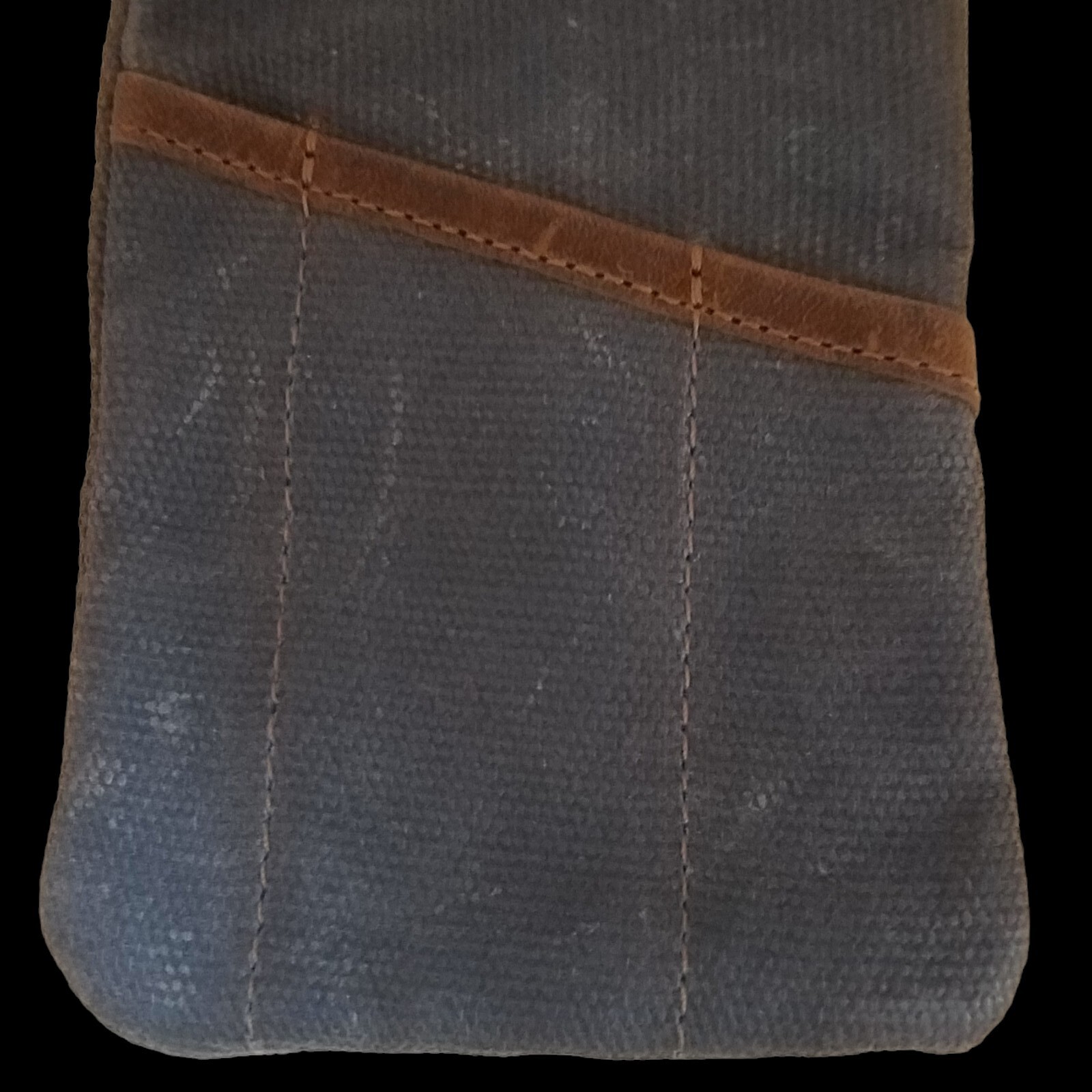 Hide & Drink Multi-Tool Pocket Pouch with Zipper Compartment Waxed Canvas Blue
