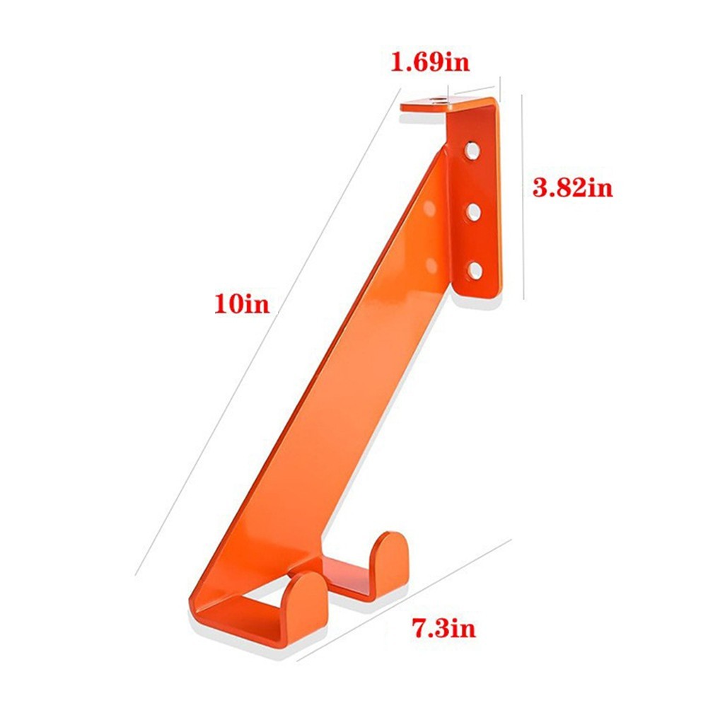 Wall Mount Heavy Duty 3in1 Chainsaw Holder Organizer for Multiple Tool Types