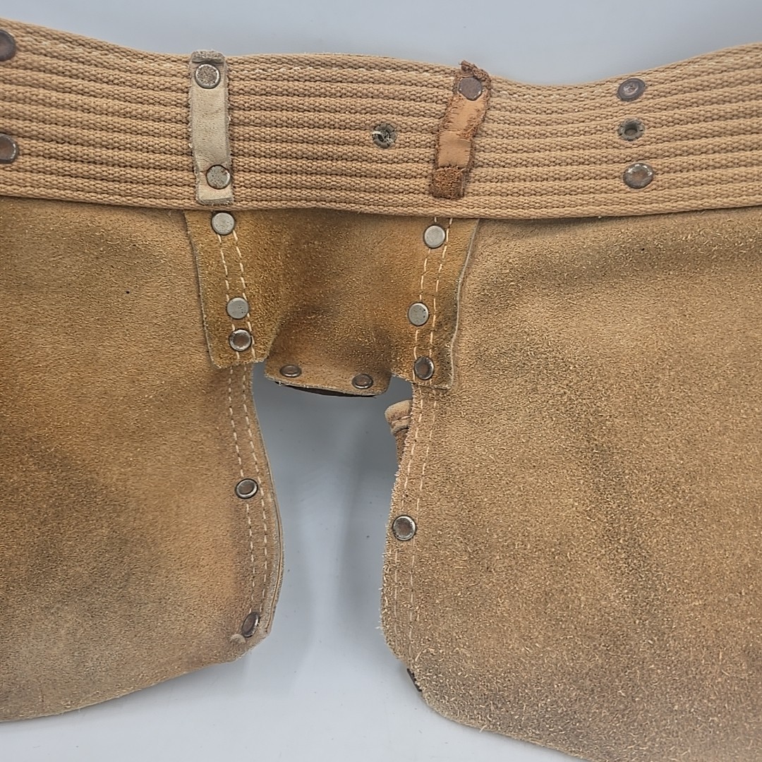 Vintage Sears Craftsman Carpenter Tool Belt Apron 45147 Heavy Top Grain Cowhide
