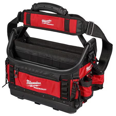 Milwaukee Tool 48-22-8317 Tool Tote, Red, Ballistic Polyester, 39 Pockets