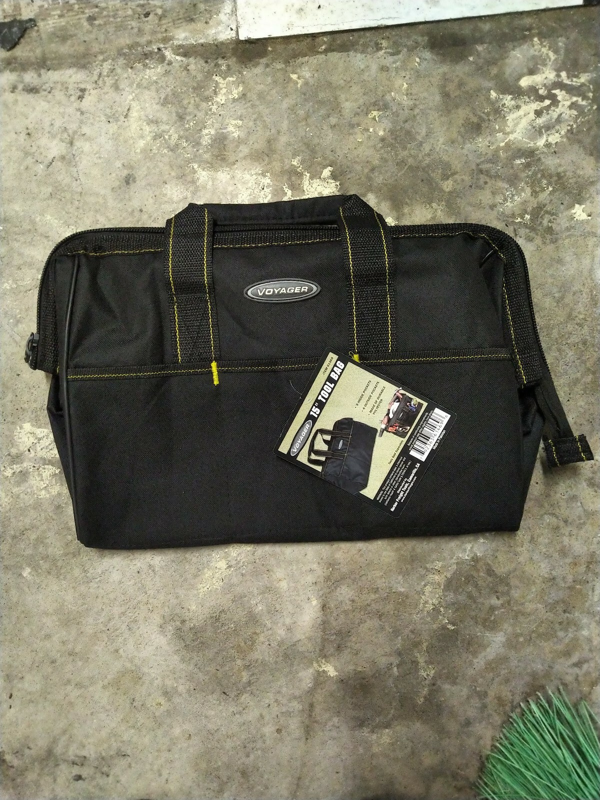 15 inch tool bag Heavy Duty 15″x10″x9″ Tote 6 Exterior & 8 Interior Pockets NEW!