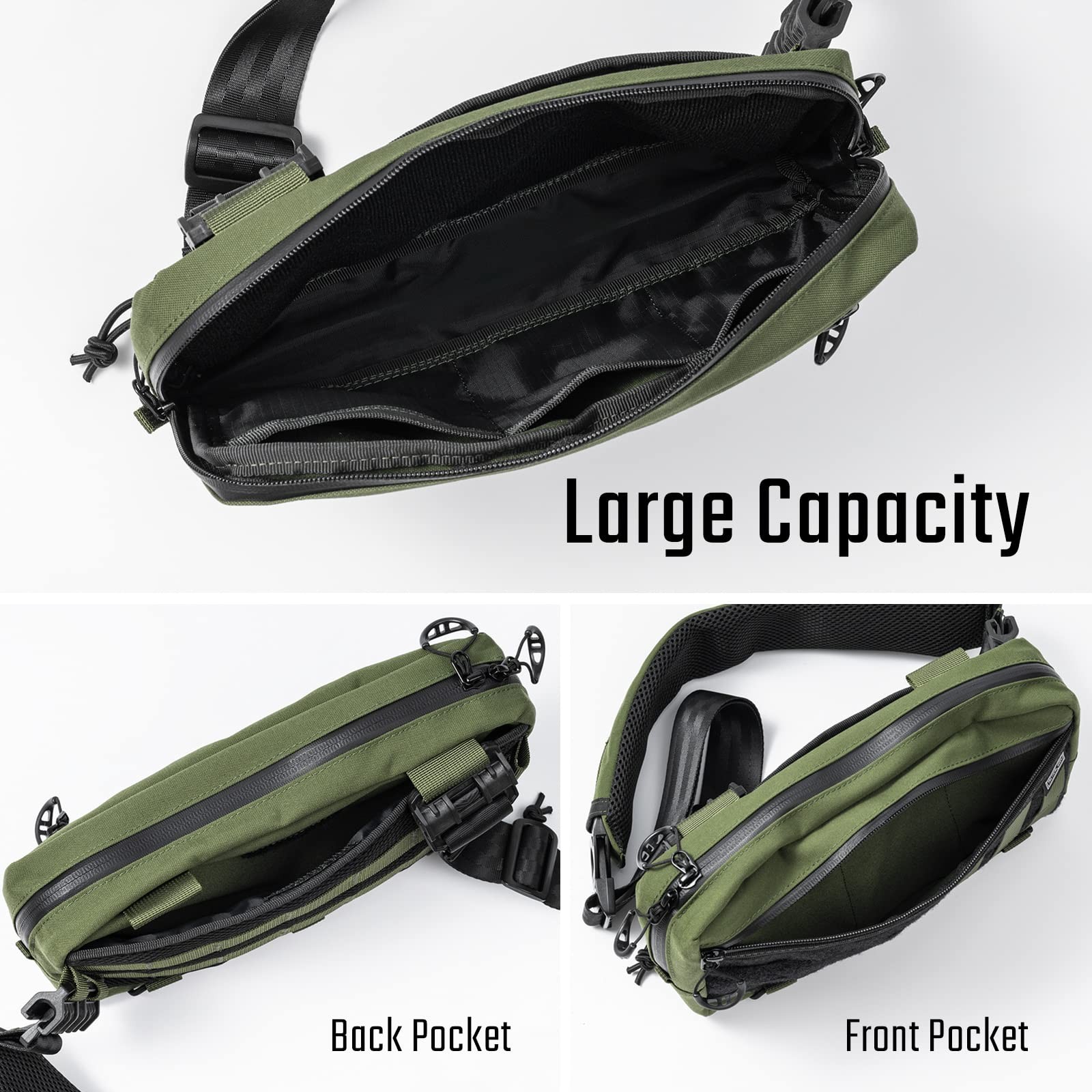 Tactical_Geek Tacticalgeek Cache L3 Edc Sling Bag Chest Lightweight Shoulder