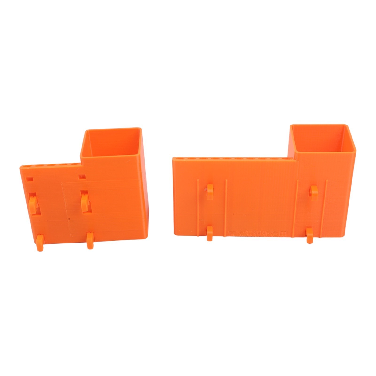 Orange Wall Mount Screwdriver Organizer Heavy Duty 25/50 Hole PP Plastic