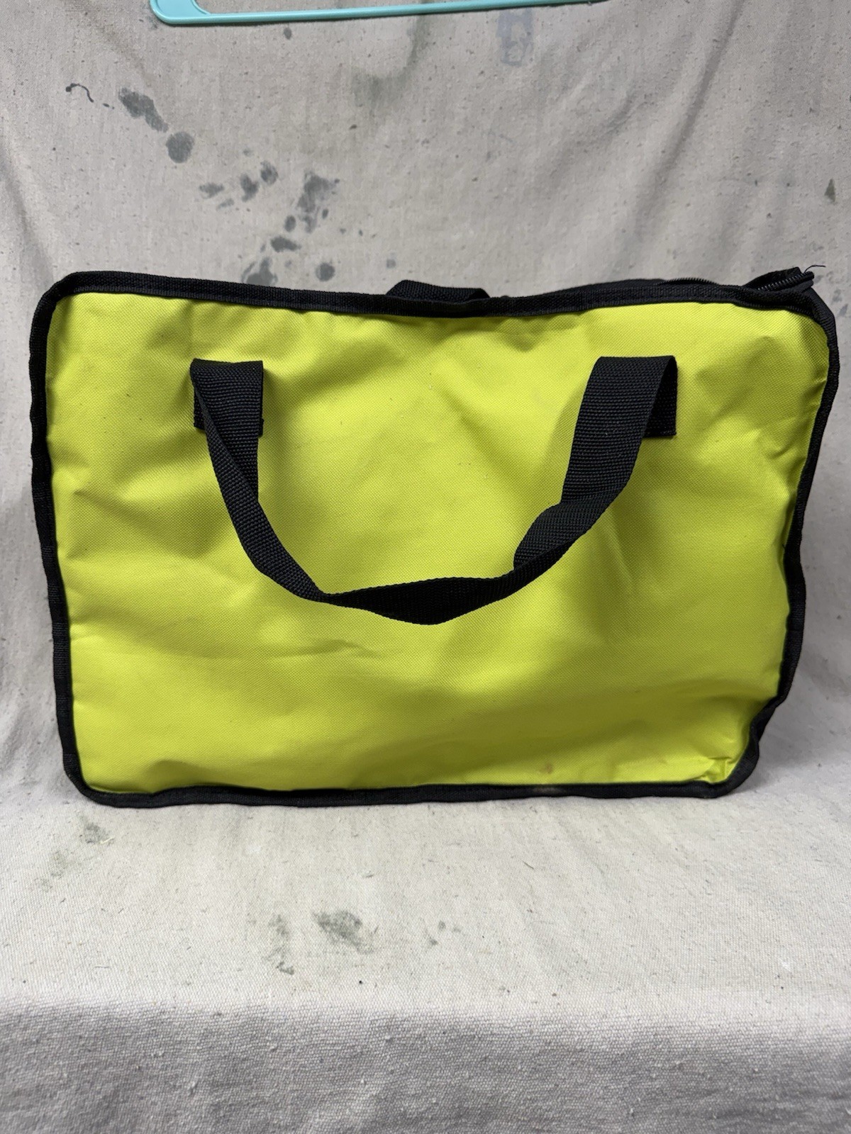 Ryobi ONE+ HP Brushless Tool Bag Tote Green/Black Fabric Zipper Handle