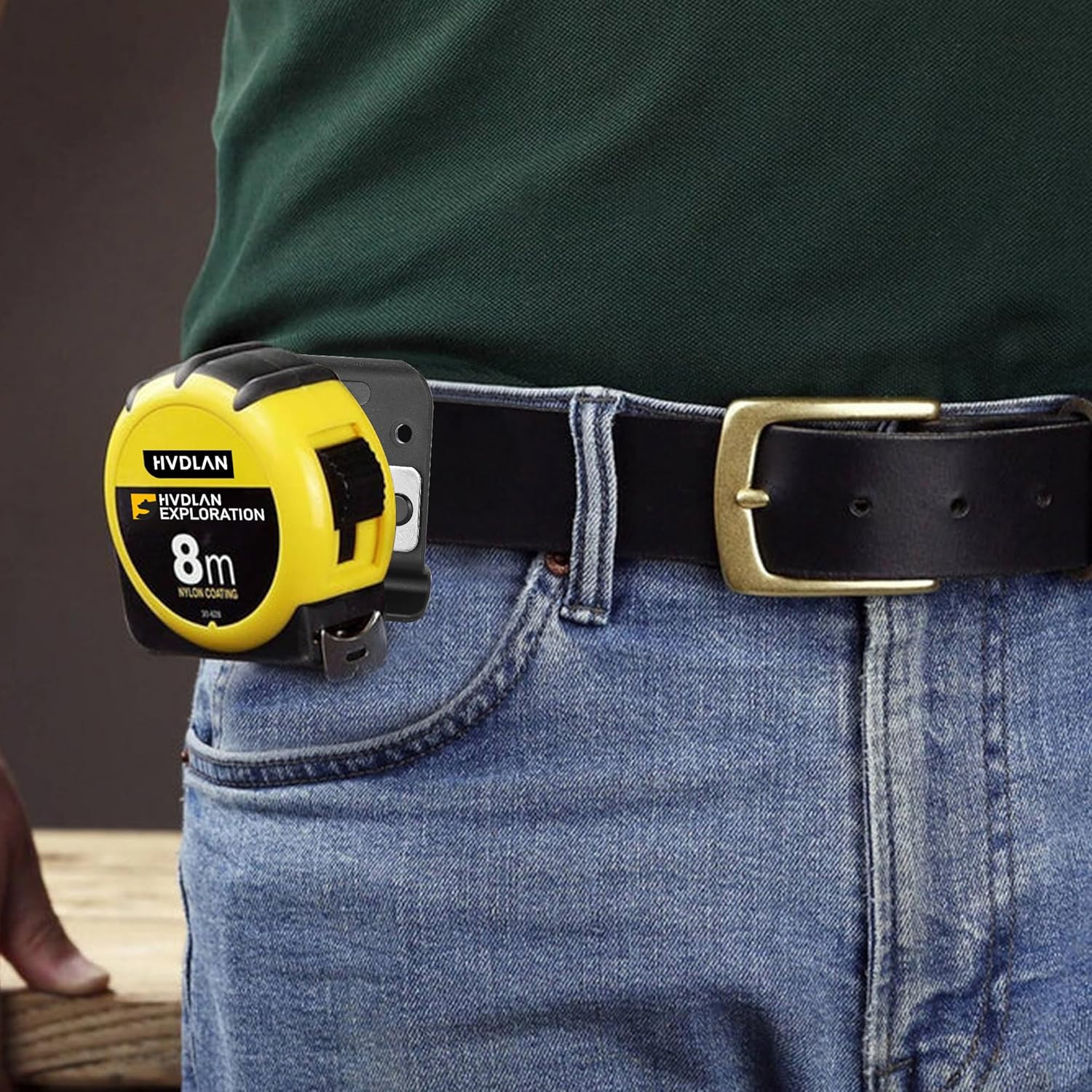 Tape Measure Holder, Tactical Tape Measuring Belt Clip, Drill Holster, Tool Belt