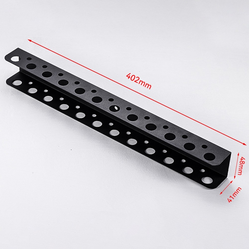 Screwdriver Organizer Rack Wall Mounted Tool Storage Solution for Garage