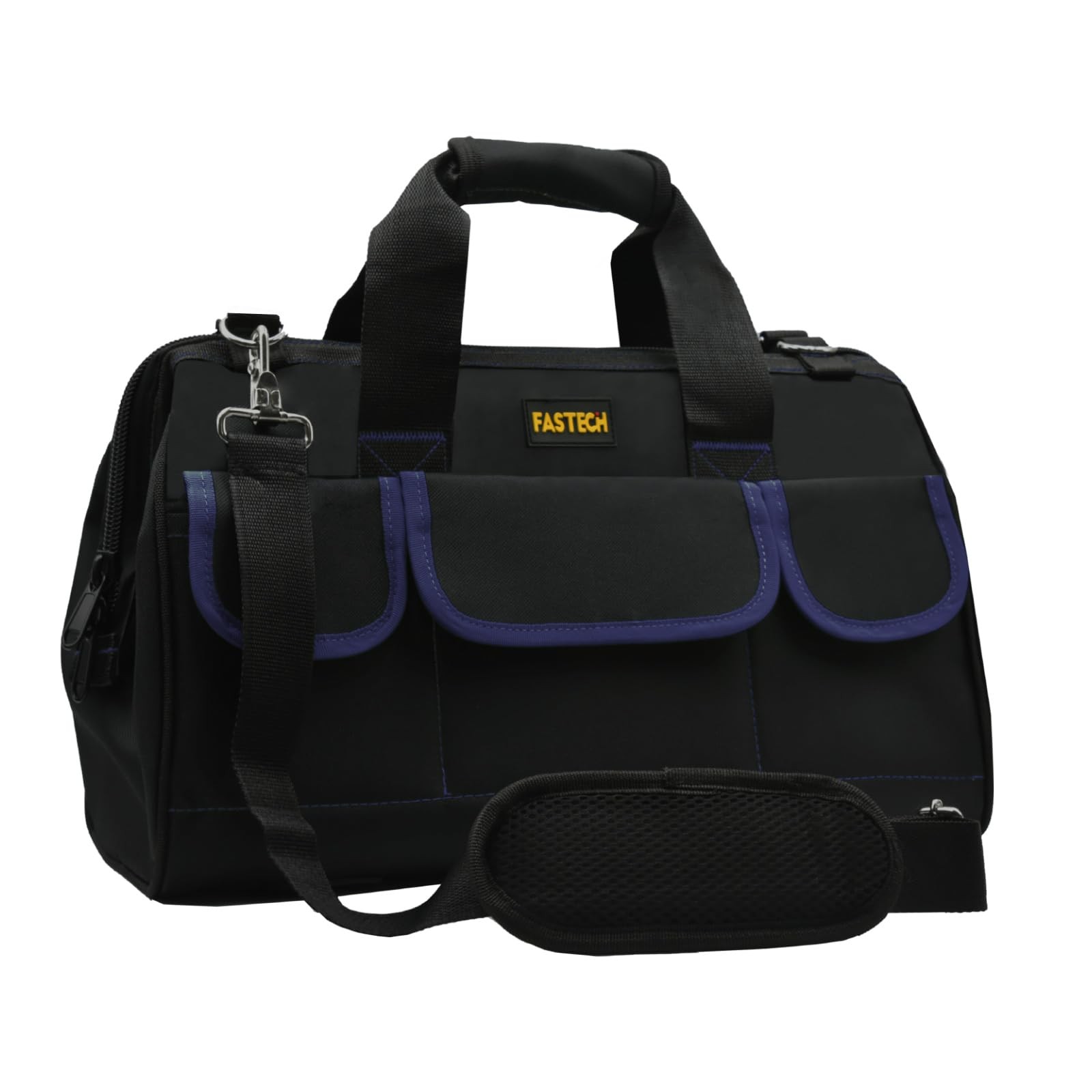 20 Inch Tool Bag, Waterproof Wide Mouth Tool Kit, Heavy Duty Tool Bag Organiz…