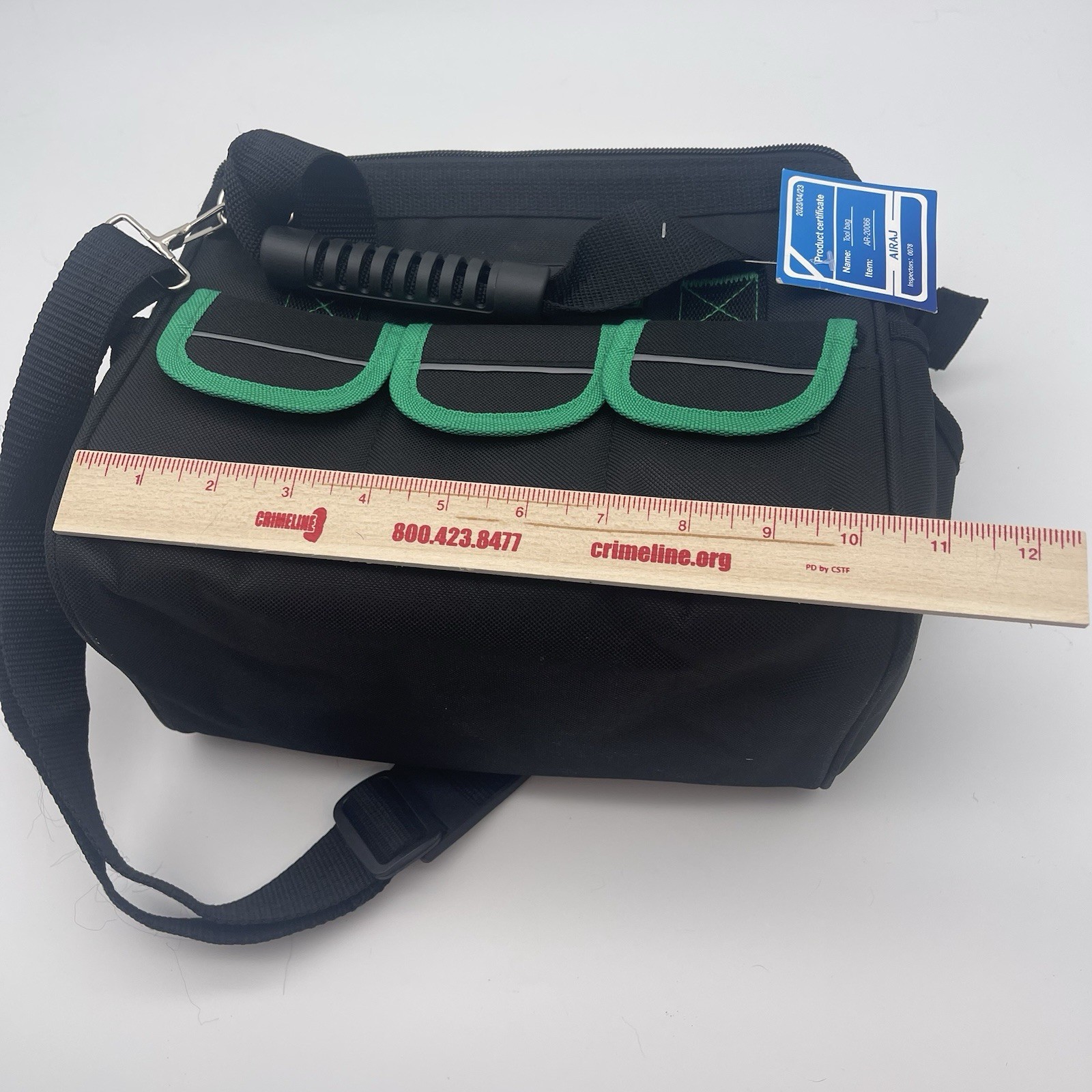 Airaj Tool bag NEW 11 inches 16 pockets electrician maintenance utility