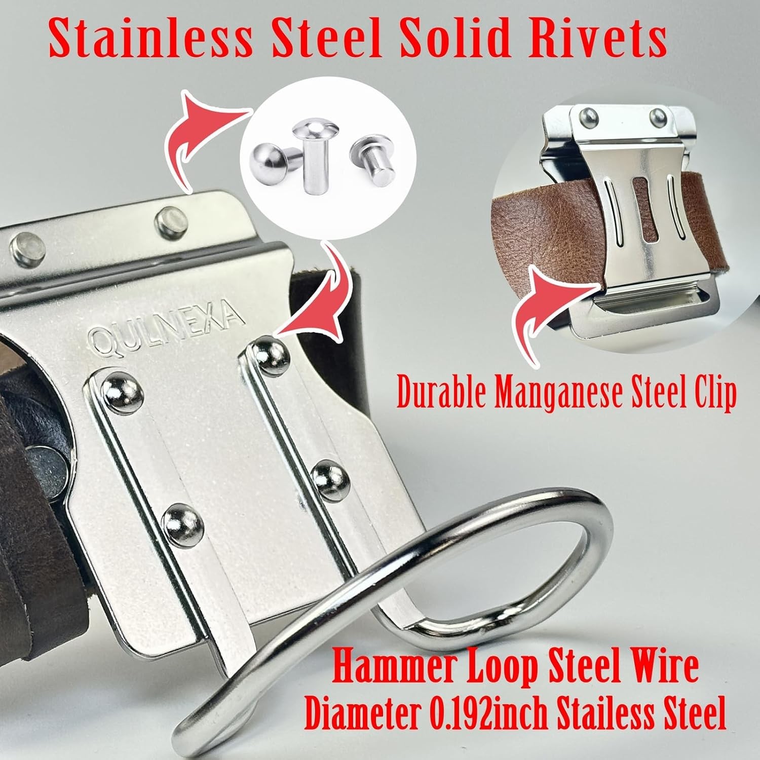 Hammer Holder, Drill Holster, Stainless Steel Hammer Holster,Hammer Holder