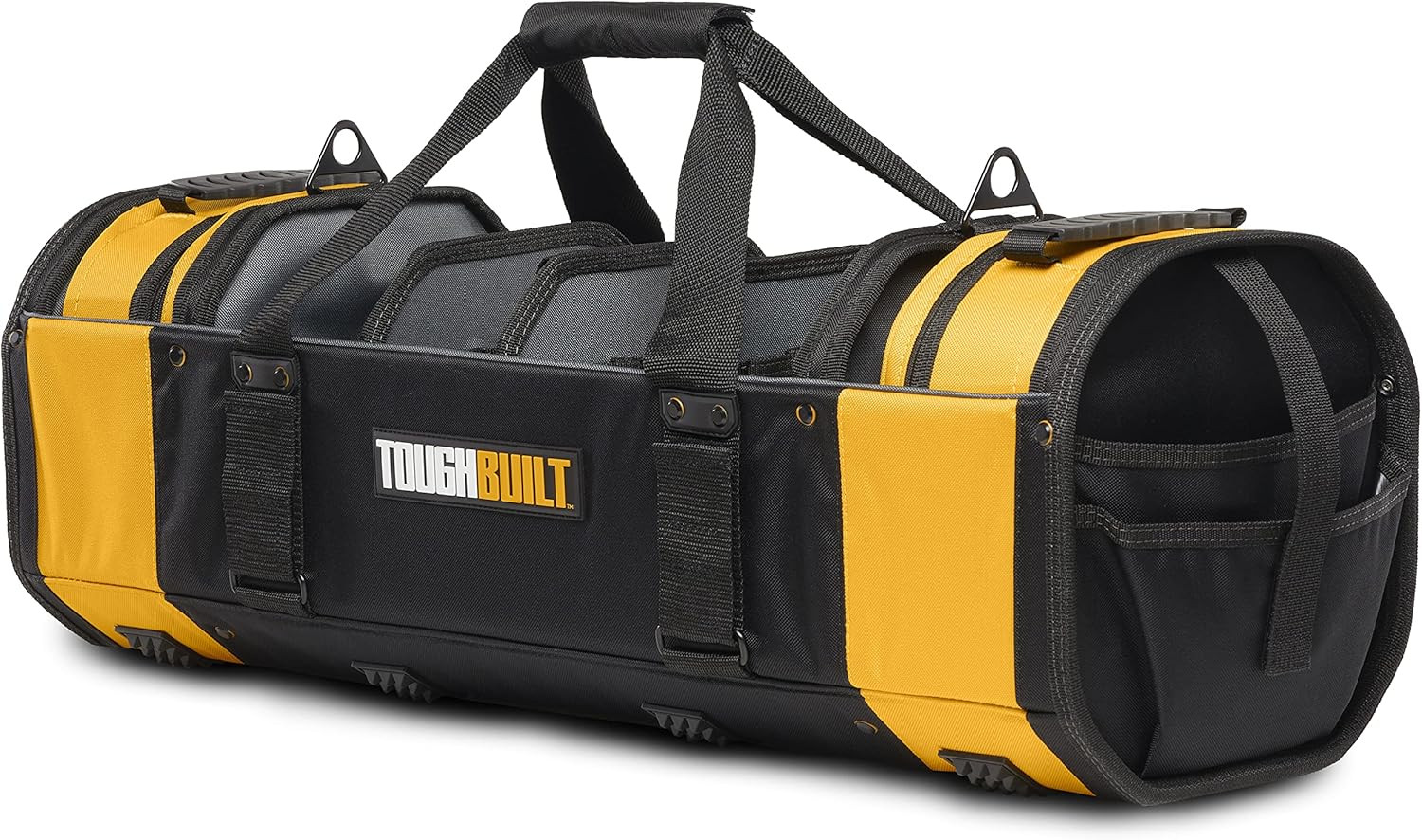 30″ Tool Bag with 68 Pockets & Removable Dividers for Ultimate Jobsite Organizat