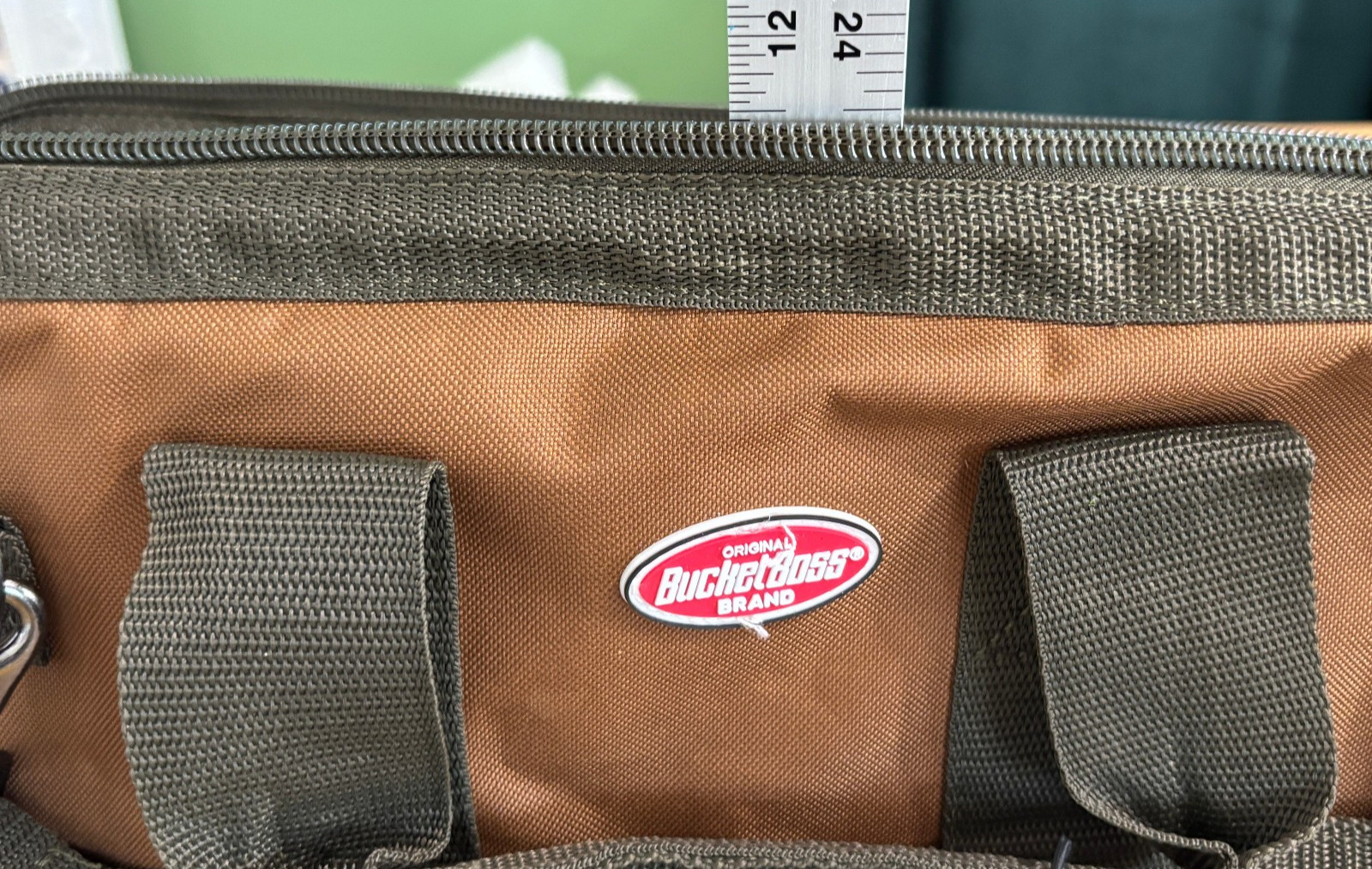 Bucket Boss Gatemouth 16 Tool Bag 600D Ripstop 16 Pockets Model 60016 New