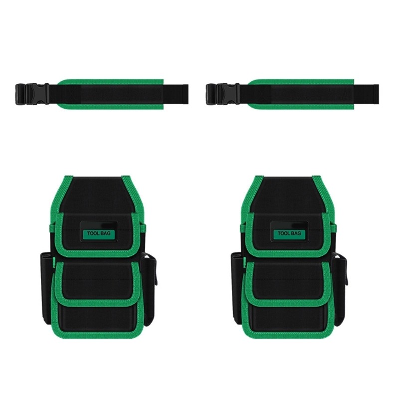 Pack of 2 Multipurpose Tool Organizers Waist Packs For Carpenters Professionals