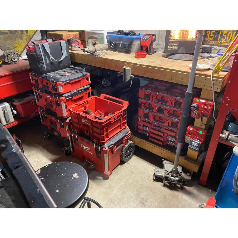 Tech Tool Bag Duffle Construction Electrician Jobsite Tear Resistant Heavy Duty