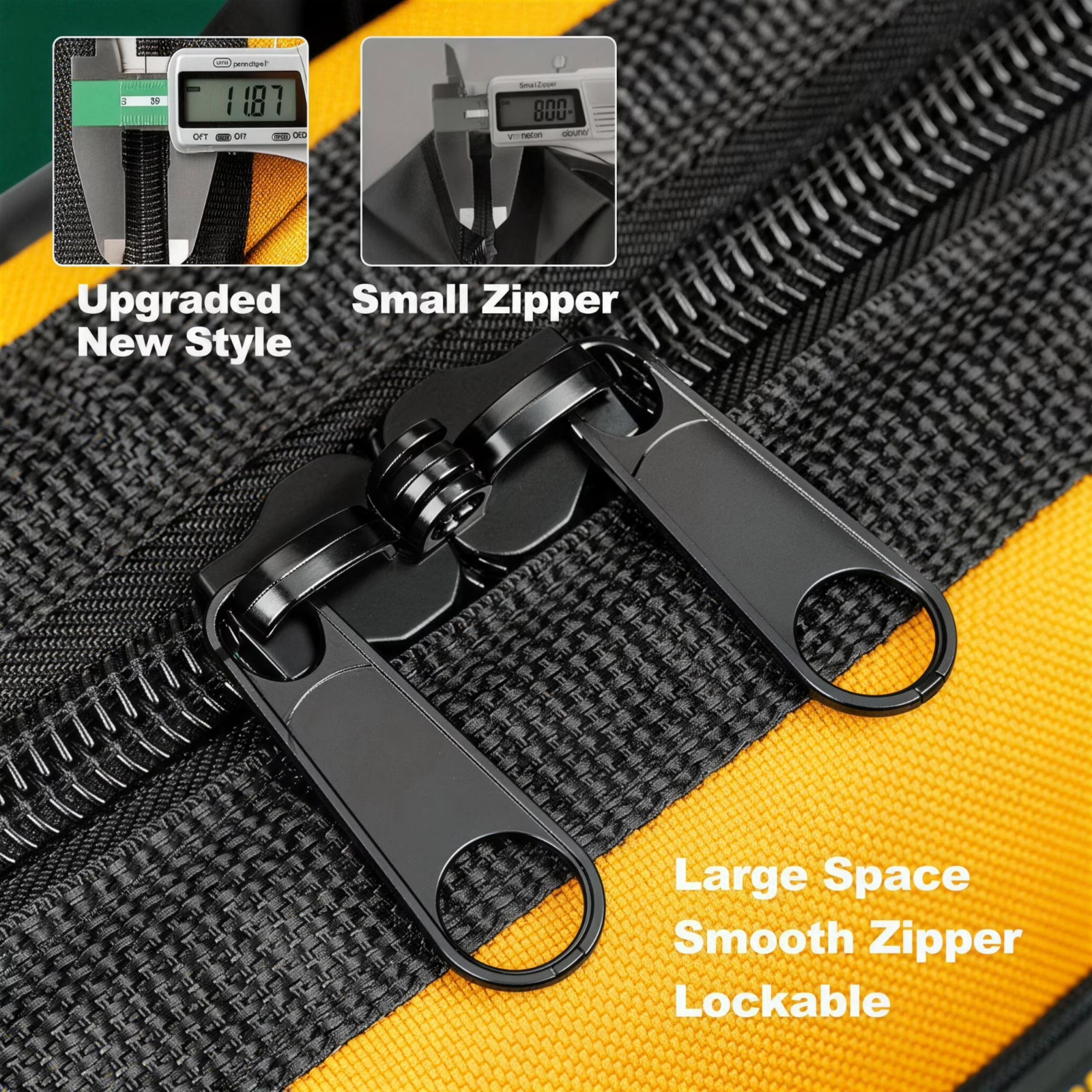 GOCHIFIX 20″ Heavy Duty Tool Bag Organizer w/ Strap Yellow FREE SHIP