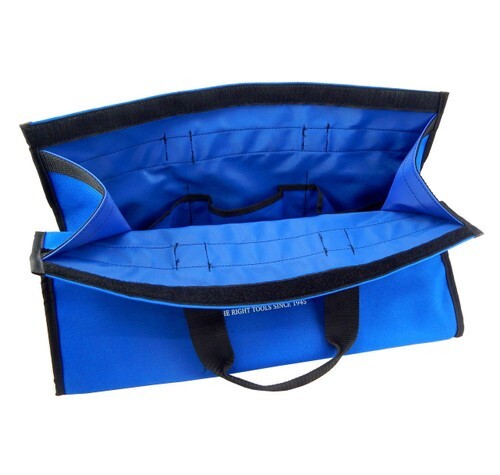 Midwest Custom HVAC Tool Bag, 12 Pouch, 18″ x 6″ Made in USA Brand Logo
