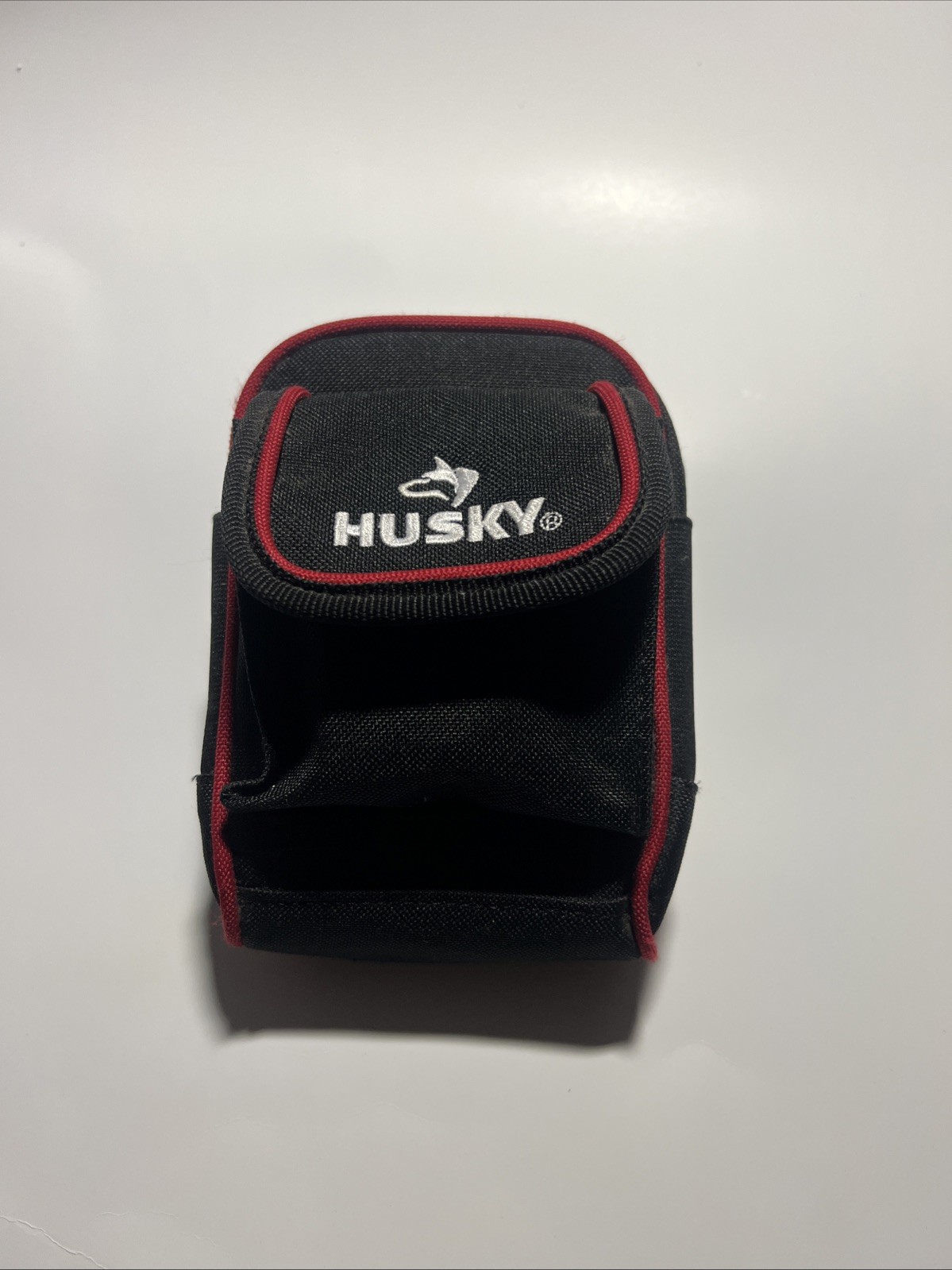 4.5 In. Clip On Tool Belt Pouch | Husky Resistant Water Heavy Polyester Duty