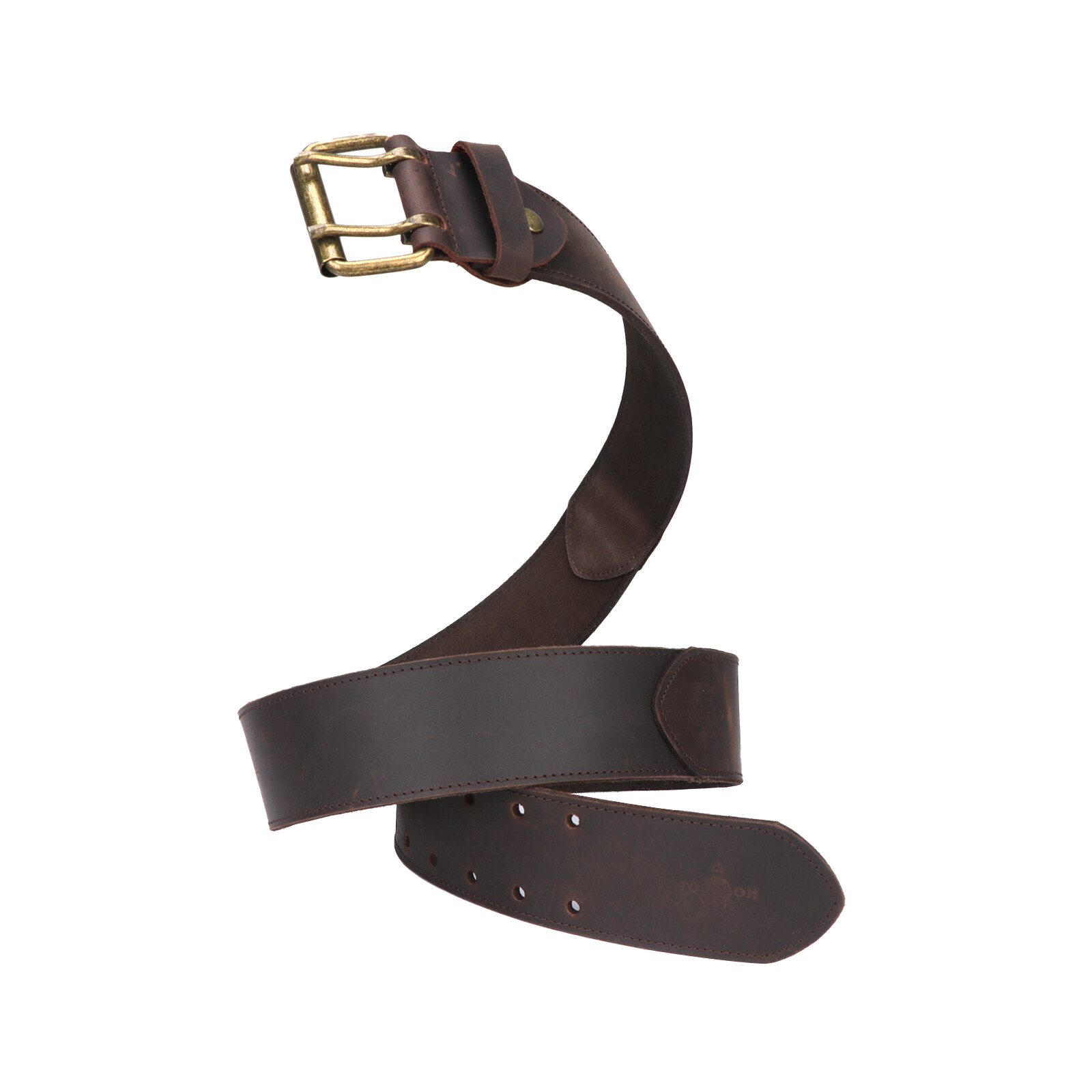 TOURBON Men Leather 2″ Wide Workshop Heavy Duty Tool Belt Removeable Buckle