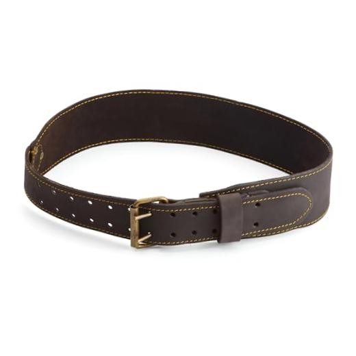 Pro Small/Medium 3″ Wide Full Grain Leather Tool Belt with 3″ Belt (S/M)