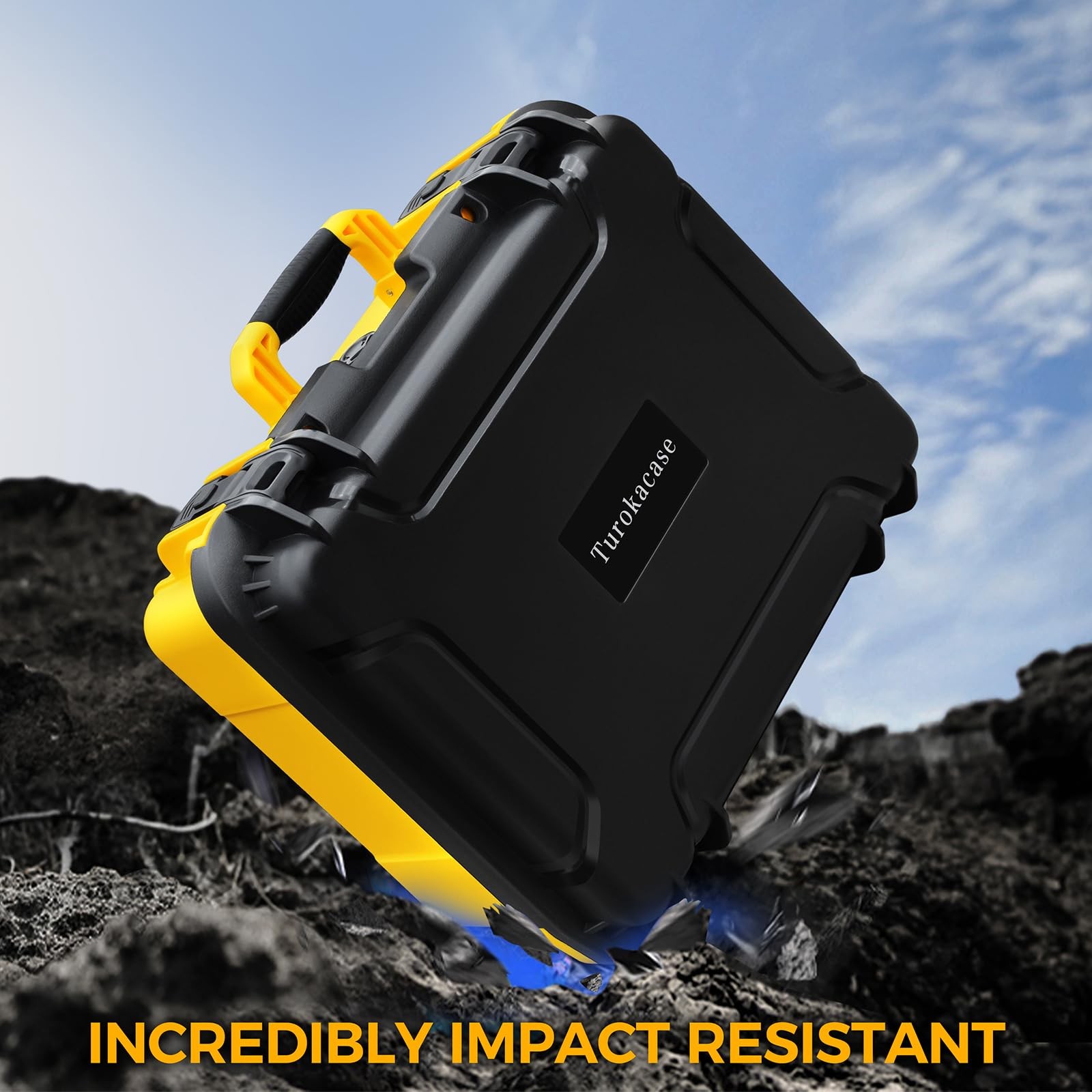 Storage Case for Dewalt Drill & Impact Driver, Hard with Custom Foam…
