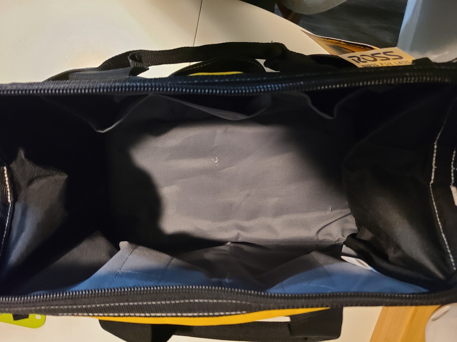 Olympia Tool Bag 15″ Heavy Duty Tools Bag Yellow W/ 8 Pockets Adjustable Strap