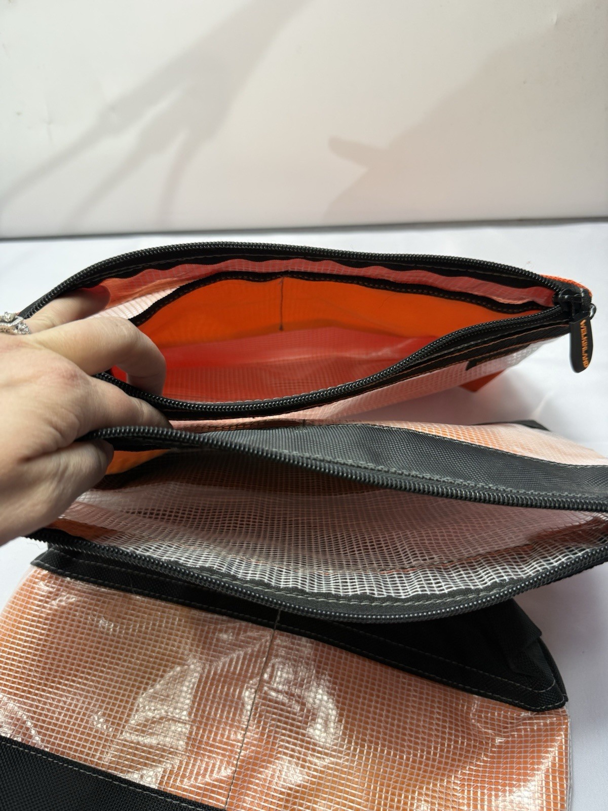 Welkinland Clear Zipper Tool Pouch Set Of 3 Medium Organizers for Tools