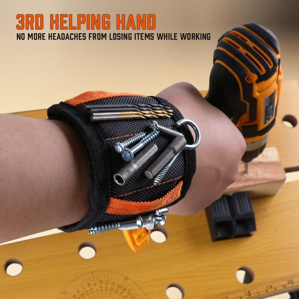 Pulsera Magnetica y Dado Universal 7-19mm Regalo para Hombre Herramientas de DIY