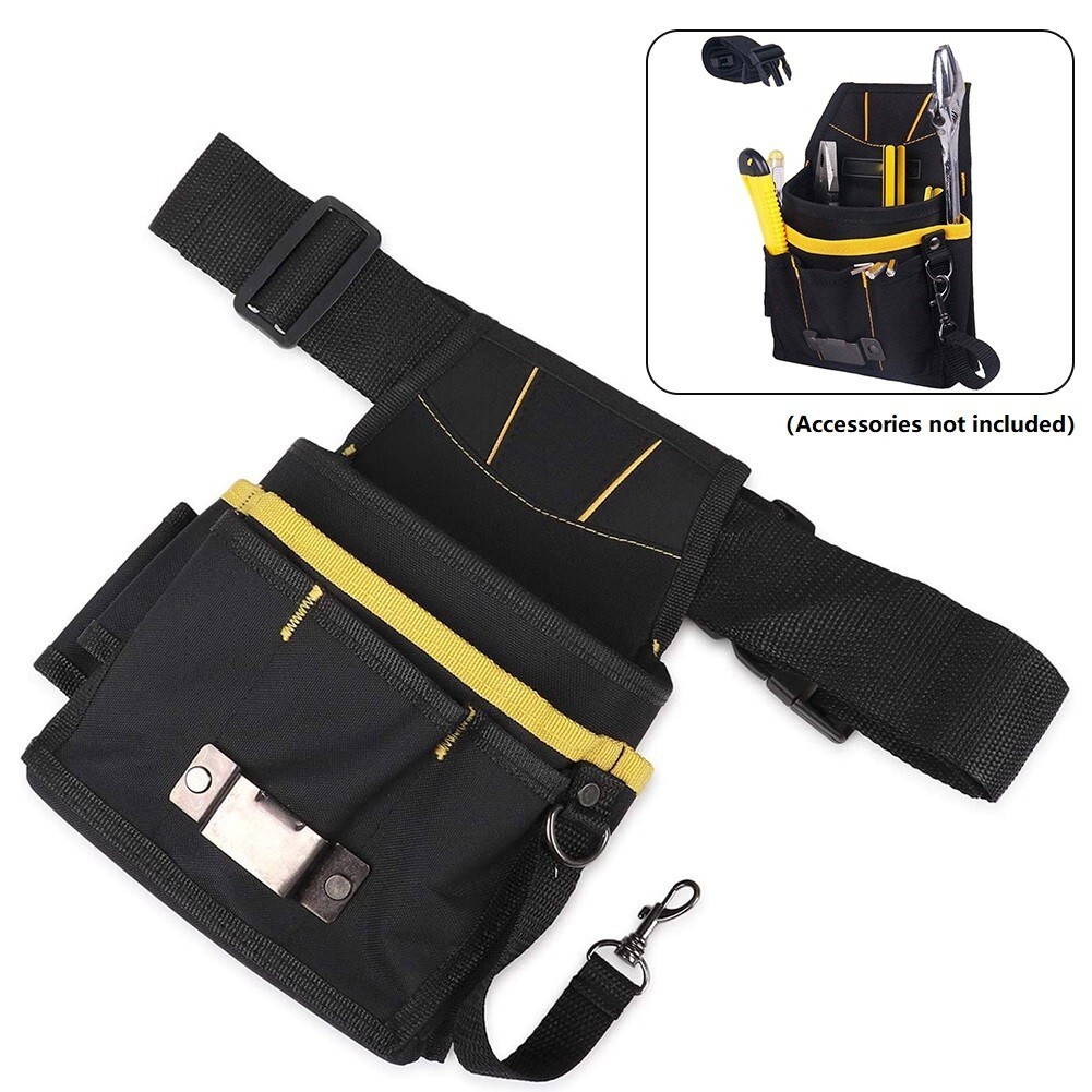 Tool Bag Waist Storage 24*17*4cm 600D Oxford Fabric Belt Tool Electrician