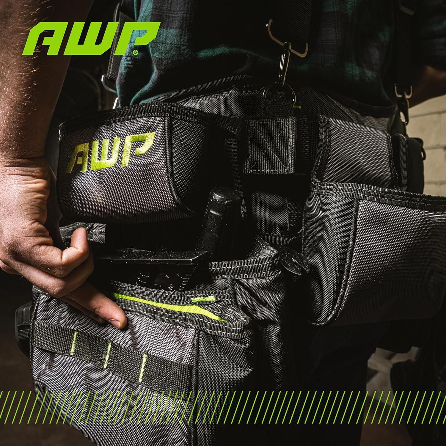 Tool Belt Tool Rig, Durable Premium Utility Belt Organizer for Men & Women, Util