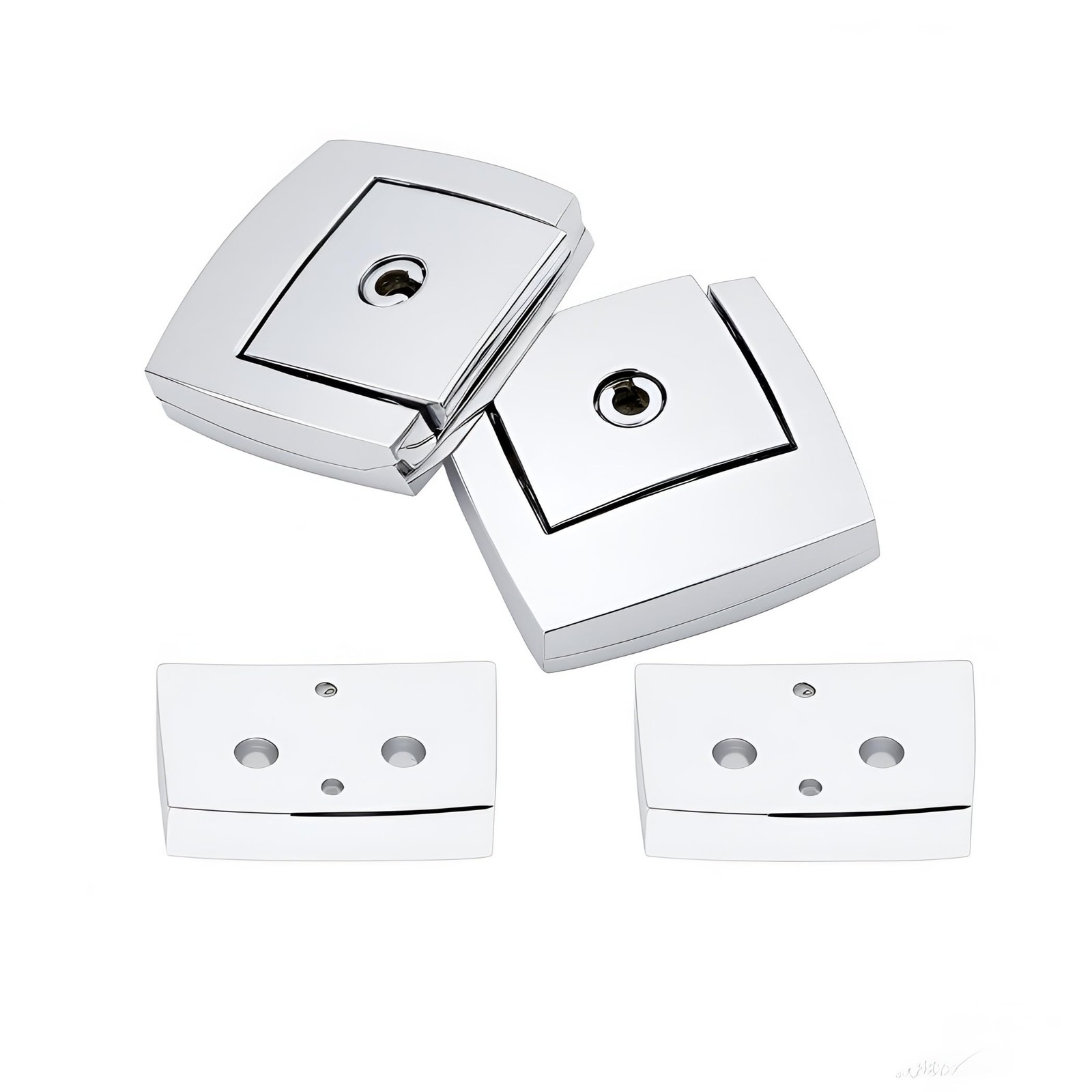 Tour Pack Pak Latches Contains Lock’s Spacers for Harley Davidson Touring Cla…