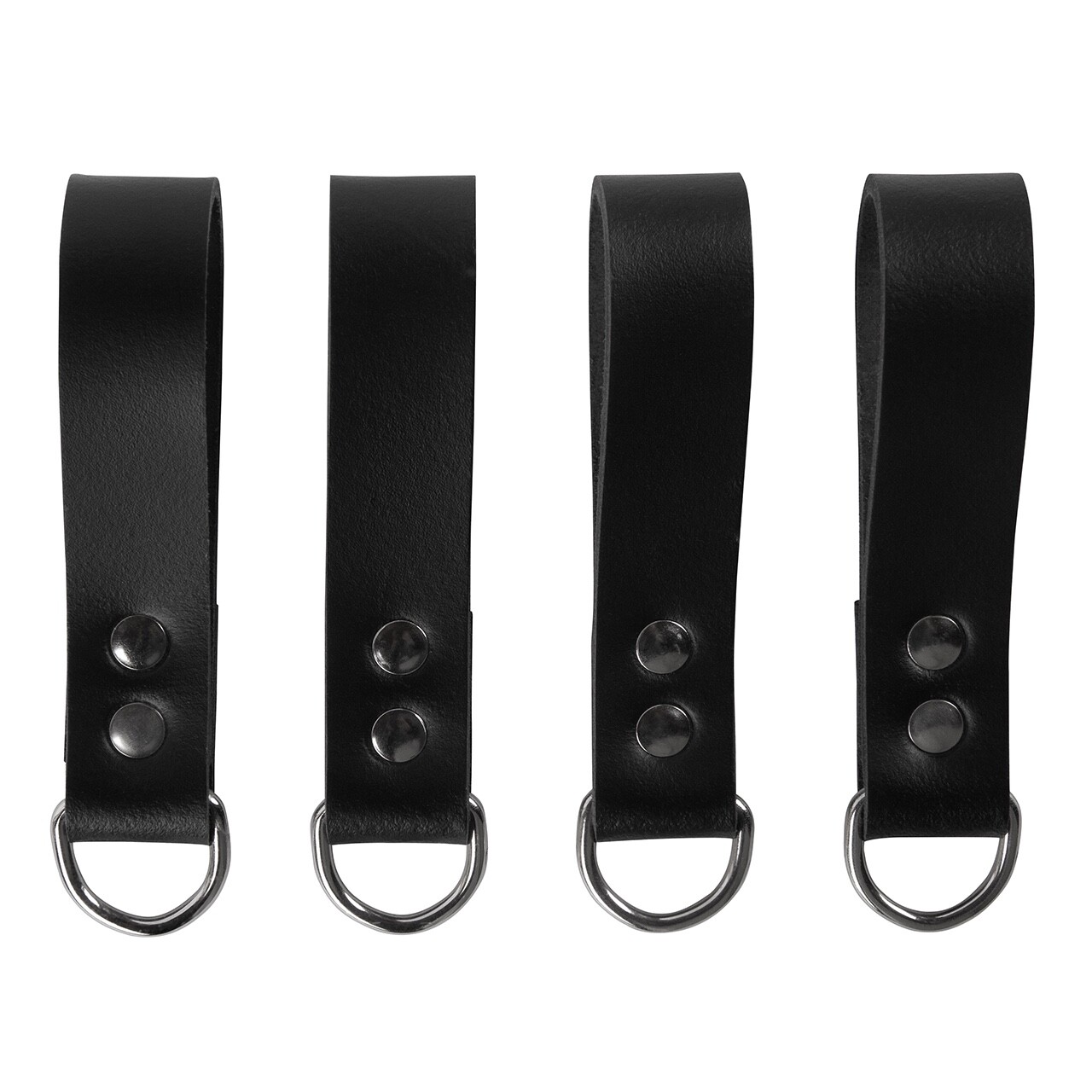 Suspender Loop Attachment – Heavy Duty Leather Tool Belt Accessories ( 4-Pack)