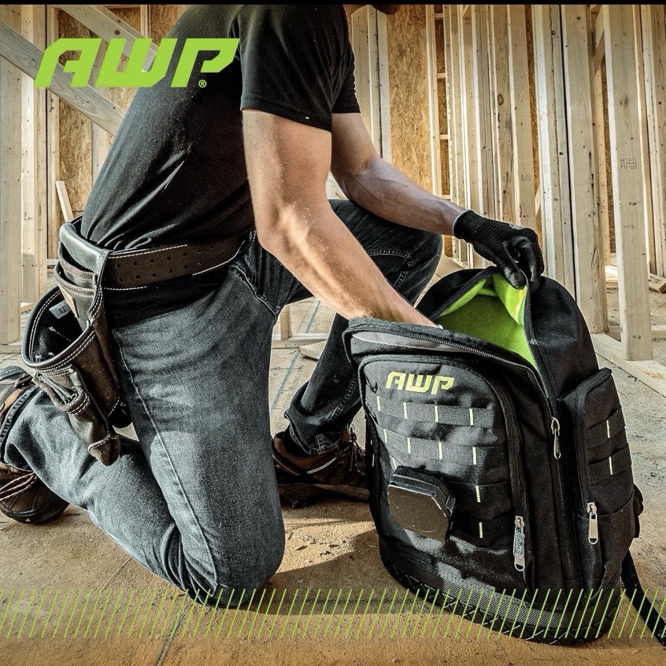 Heavy-Duty Tool Backpack: Organizing 23 Tools with Ease – Waterproof & Durable