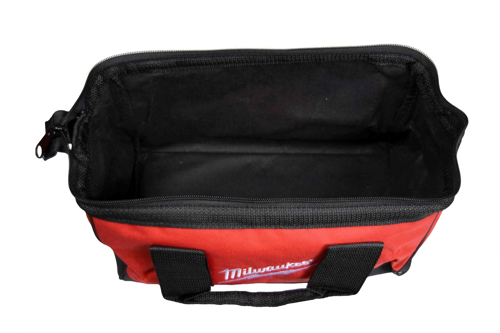 Milwaukee M12 Power Tools 13″ x 7″ x 7″ M12 Heavy Duty Red/Black Canvas Tool Bag