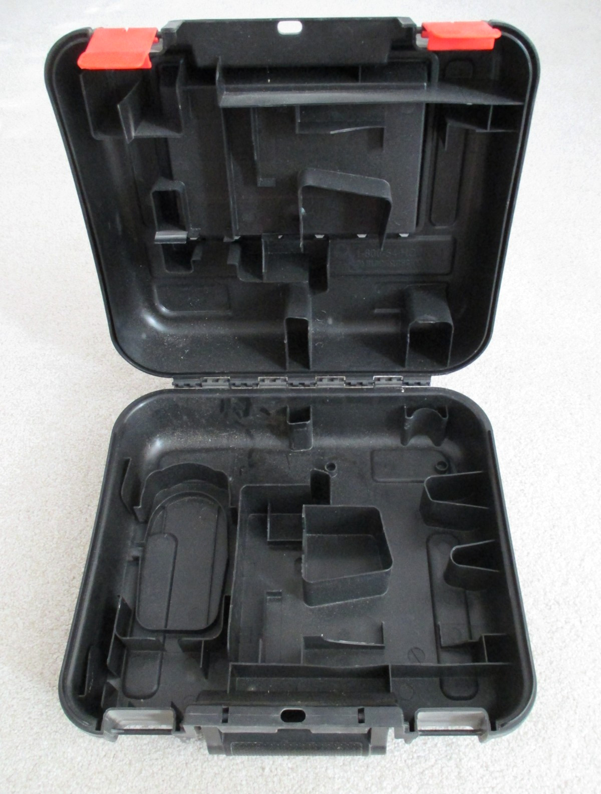 BLACK DECKER FireStorm Contractor Tool Case fits Cordless Drill kits l4″x13″x5″