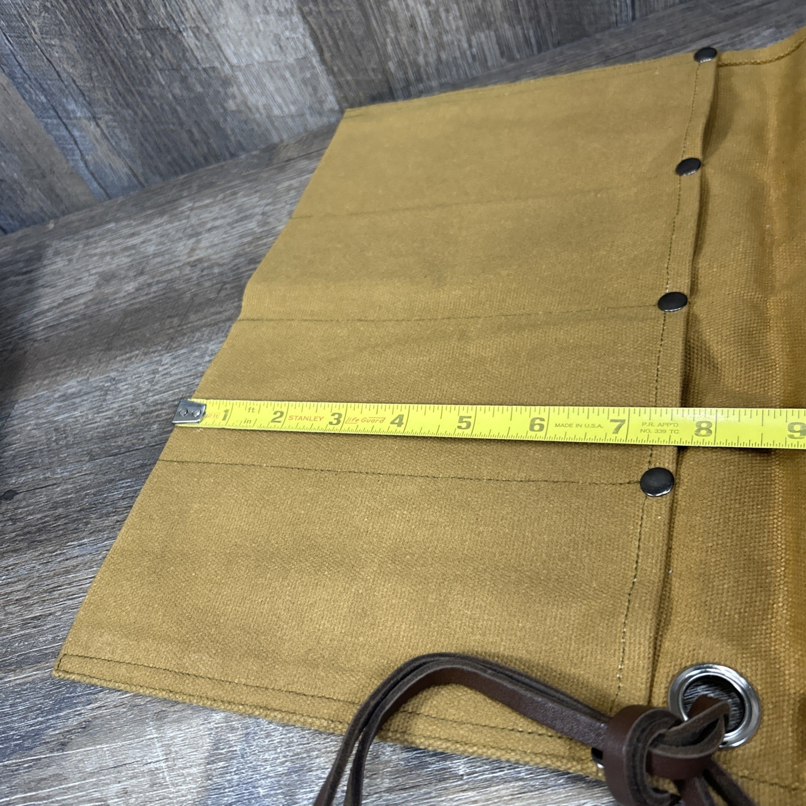 Roll up Canvas Tool Carry Holder Carving Knife Organizer Bag Handy Pouch