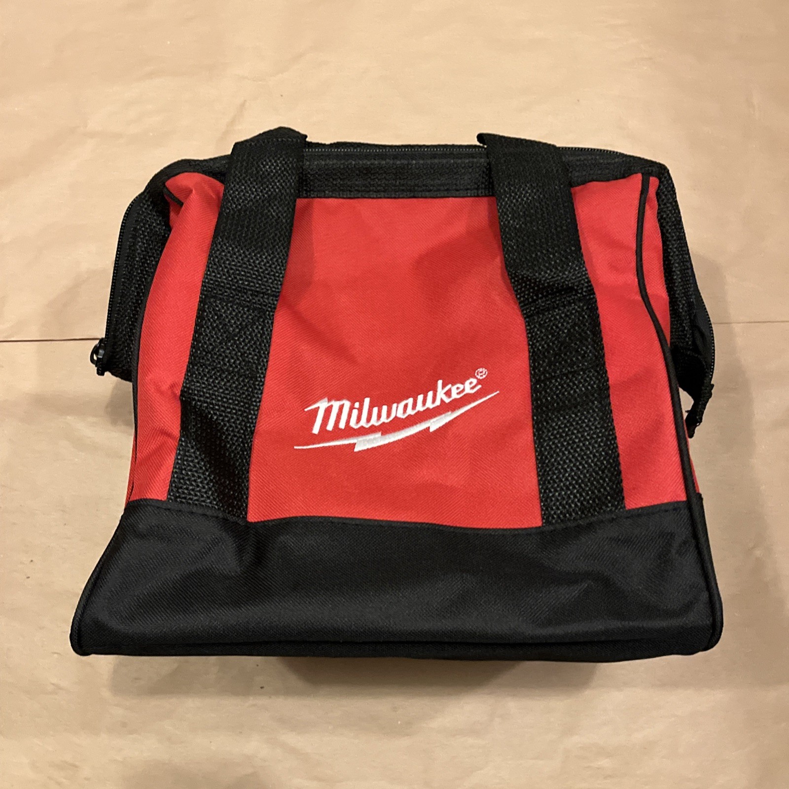 One (1) New Milwaukee M12 M18 Contractor Soft Empty Tool Bag 10.5×9.5×9.5