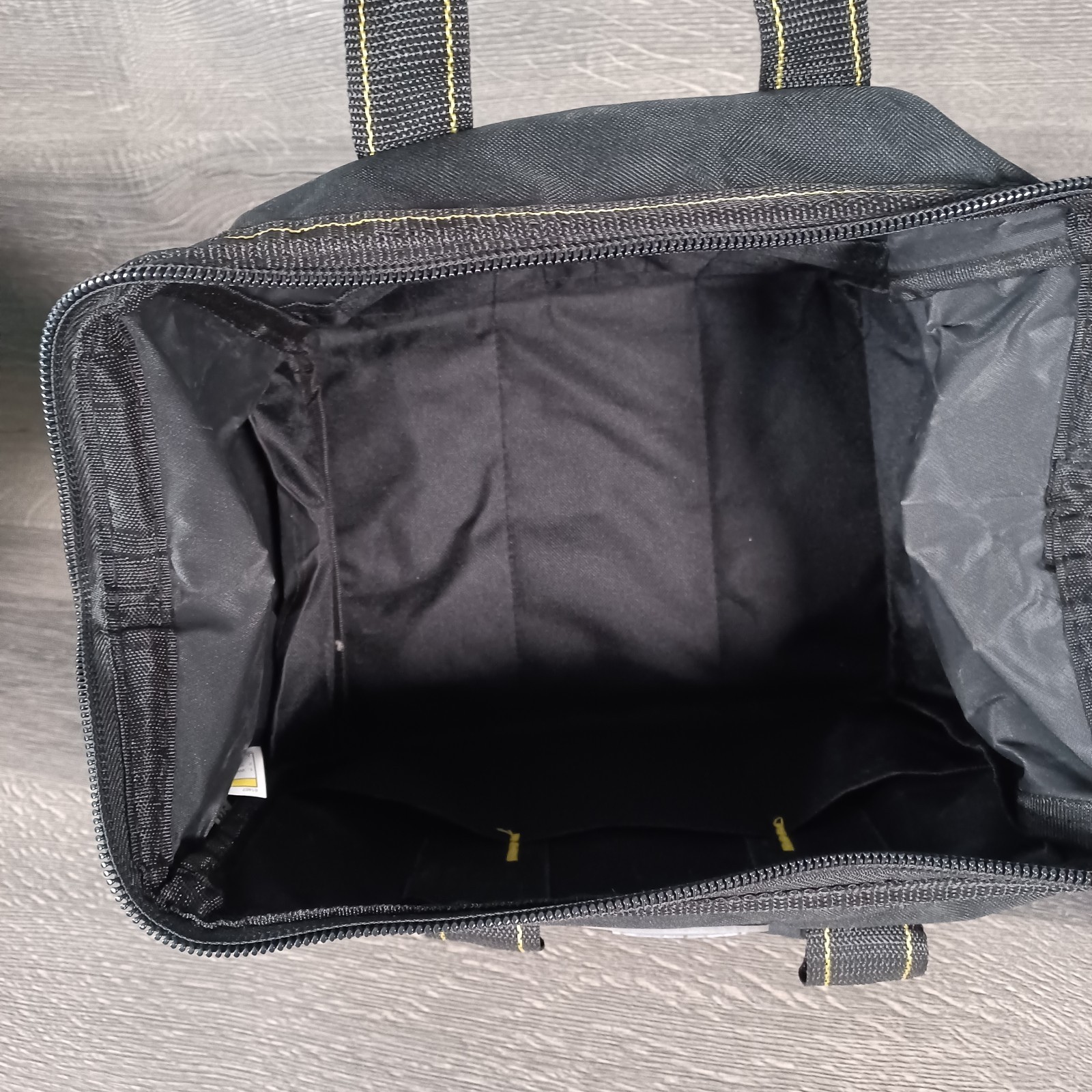 Lot of 2 Voyager Rugged Fabric Hardware Tool Carrier Tote Bag with Carry Strap
