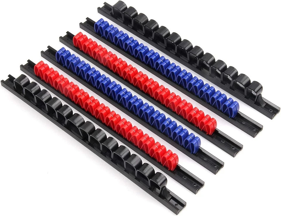 6 Piece Screwdriver Organizer and Wrench Organizer, Hand Tool Holder, Pl