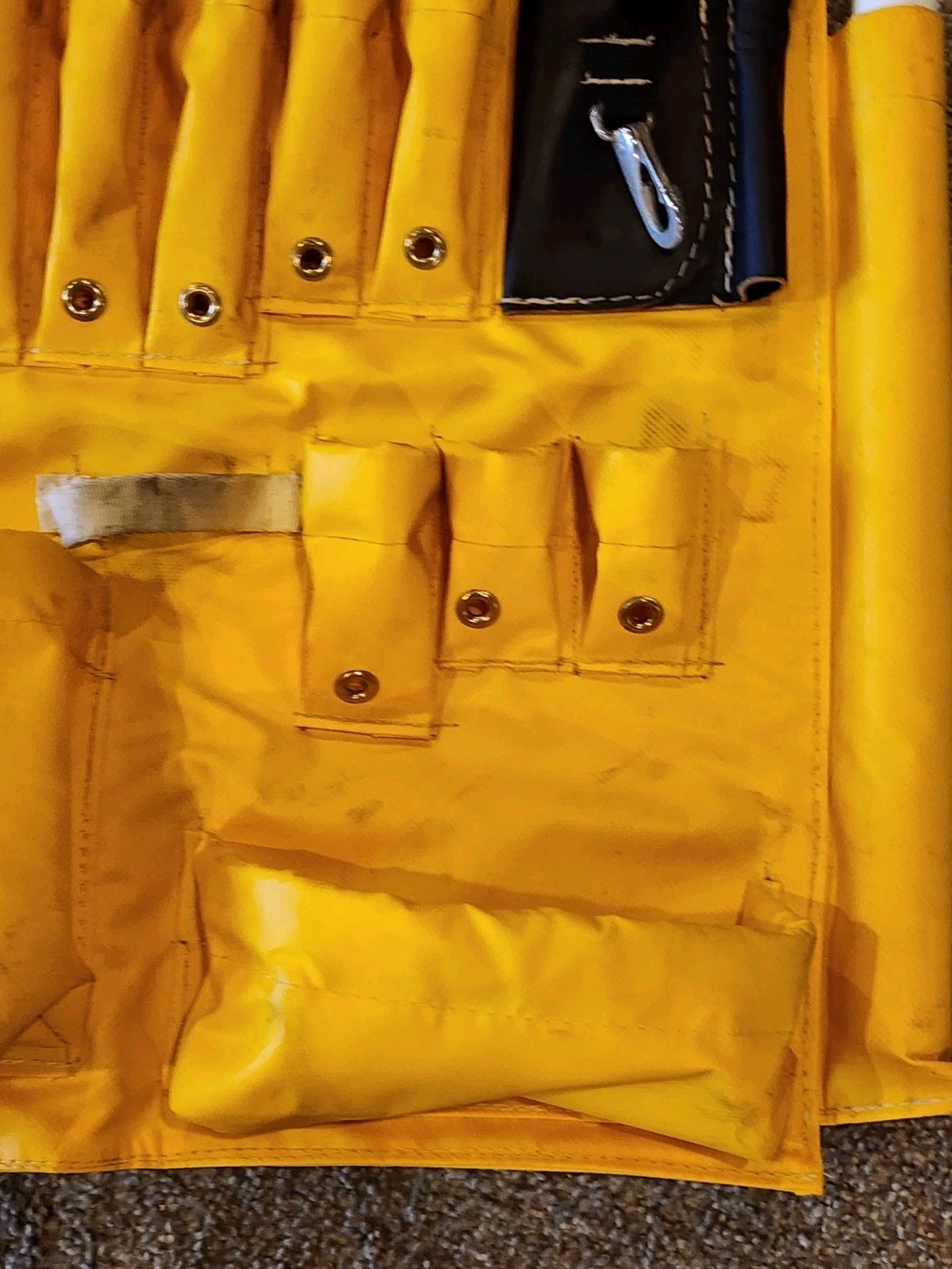 ESTEX 1829-DP Aerial Tool Apron Vinyl Coated Nylon and Canvas