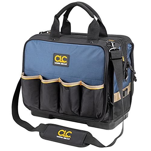 CLC Work Gear PB1543 17″ Molded Base Multi-Compartment Technician’s Tool Bag